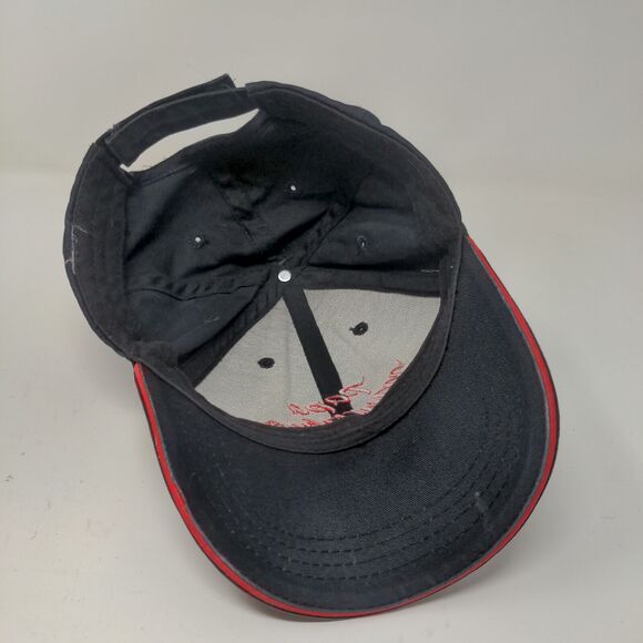 Papa Murphy's Men's Strapback Hat Cap Black Embroidered Logo Employee Uniform - Picture 11 of 12